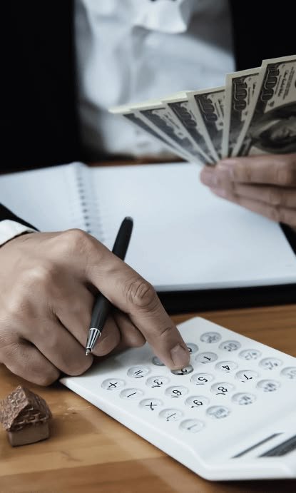 UK homebuyer discussing mortgage costs with an adviser